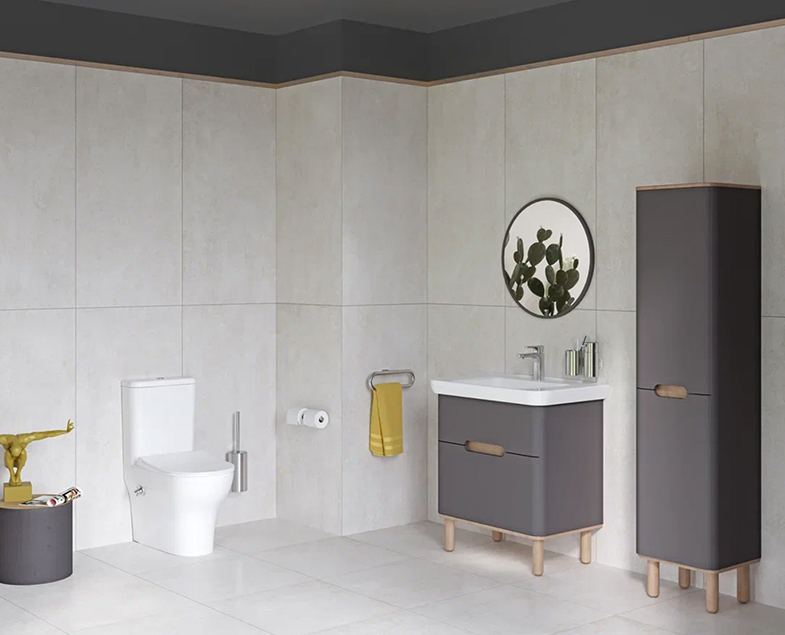 Комплект напольного унитаза Serenada, сиденье микролифт, механизм 3/6 л Комплект напольного унитаза Serenada, сиденье микролифт, механизм 3/6 л