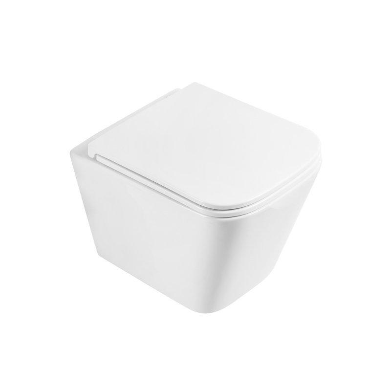 ARDENTE-R Чаша унитаза подвесного безободкового, P-trap BB520CHR ARDENTE-R Чаша унитаза подвесного безободкового, P-trap BB520CHR