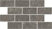 Декор Чеппо ди Гре мозаичный коричневый матовый обрезной 34,6x20x0,9