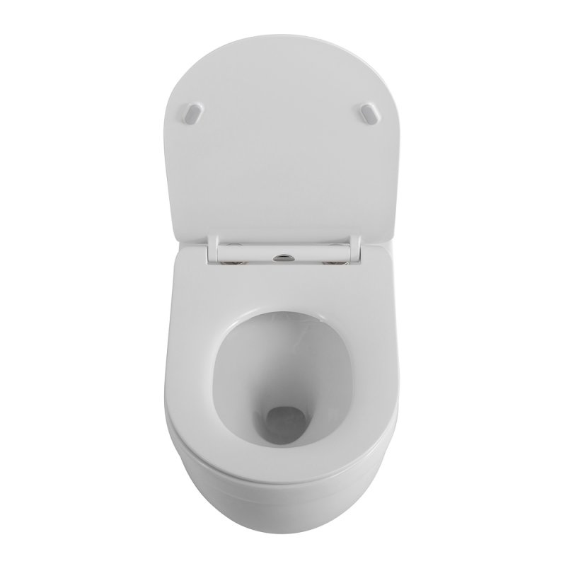 SENSO-TOR Чаша унитаза подвесного безободкового, смыв TORNADO BB017CH-TOR SENSO-TOR Чаша унитаза подвесного безободкового, смыв TORNADO BB017CH-TOR