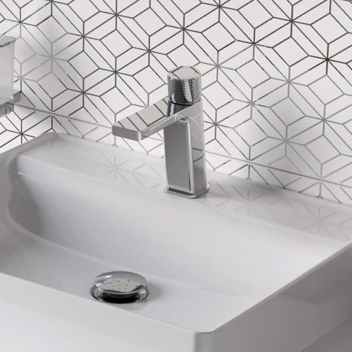 Смеситель для умывальника EXCELLENT Krotos AREX.8001CR (хром) Смеситель для умывальника EXCELLENT Krotos AREX.8001CR (хром)