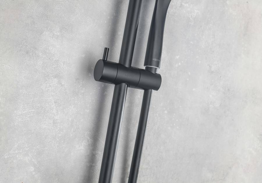 Душевой гарнитур 3jet 73см AQUATEK, матовый черный AQ2011MB  Душевой гарнитур 3jet 73см AQUATEK, матовый черный AQ2011MB