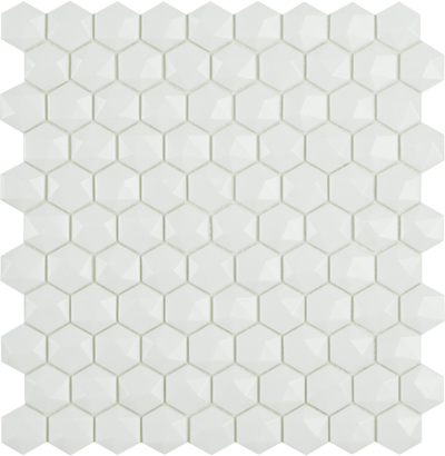 Стеклянная мозаика Nordic № 910 D, Hexagon