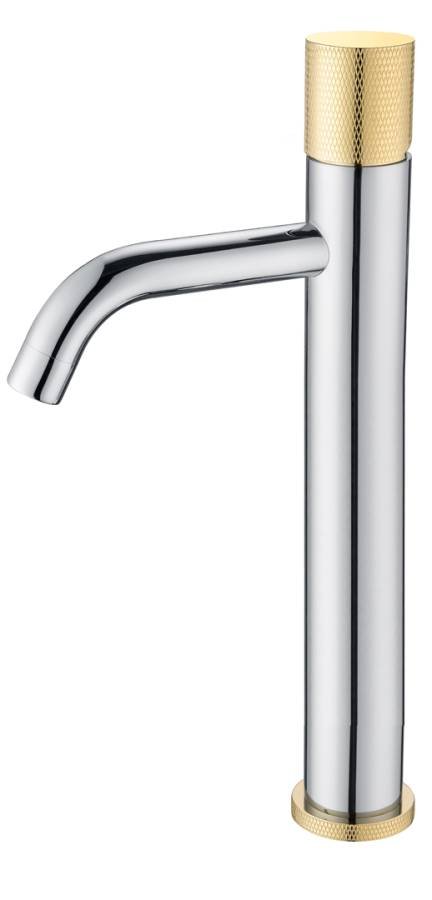 Смеситель STICK для умыв. выс. CHROME TOUCH GOLD_Комплект Смеситель STICK для умыв. выс. CHROME TOUCH GOLD_Комплект