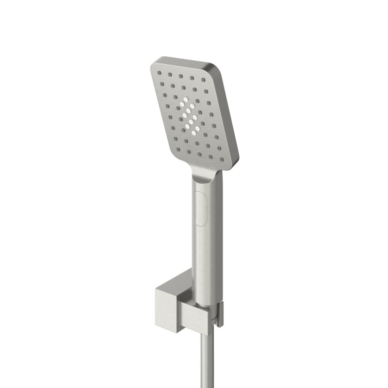 SLIDER-VDSET-GM Душевой комплект встраиваемый с изливом (смеситель, верхний душ, ручной душ со шлангом, излив, штуцер с держателем), оружейная сталь SLIDER-VDSET-GM Душевой комплект встраиваемый с изливом (смеситель, верхний душ, ручной душ со шлангом, излив, штуцер с держателем), оружейная сталь