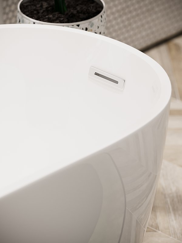 Ванна Perla акриловая отдельностоящая, арт. FB06 Ванна Perla акриловая отдельностоящая, арт. FB06