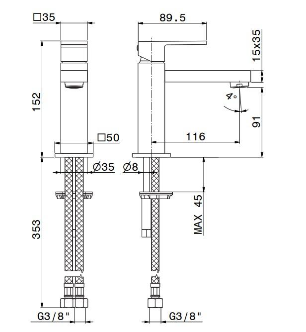 Гибкая подводка, комллект креплений, инструкция по монтажу, гарантийный талон. Гибкая подводка, комллект креплений, инструкция по монтажу, гарантийный талон.