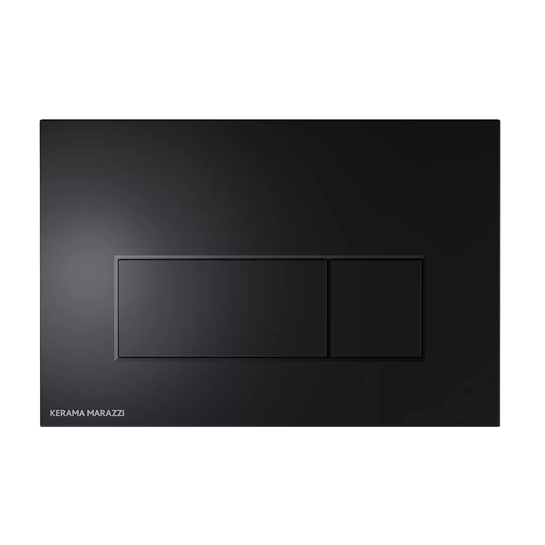 Комплект инсталляции с подвесным унитазом, черной кнопкой смыва и сиденьем Комплект инсталляции с подвесным унитазом, черной кнопкой смыва и сиденьем