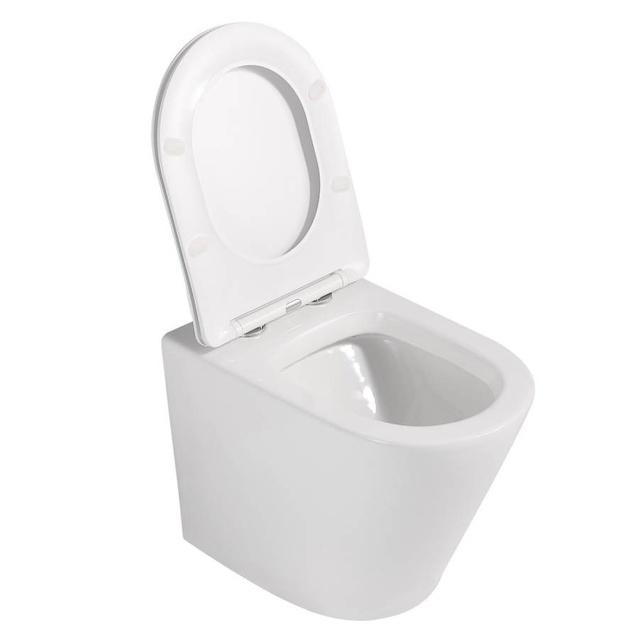 Приставной унитаз Abber Bequem AC1113 с микролифтом Приставной унитаз Abber Bequem AC1113 с микролифтом