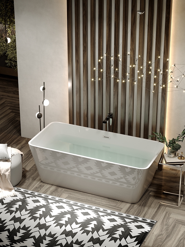 Ванна Dama акриловая отдельностоящая, арт. FB05 Ванна Dama акриловая отдельностоящая, арт. FB05