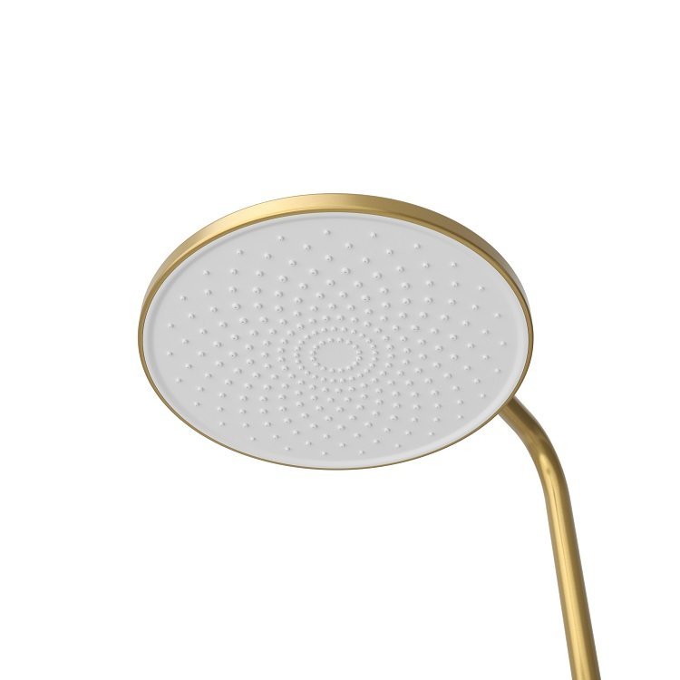 STYLUS-CVD-NOP Душевая стойка со смесителем и изливом, черный матовый STYLUS-CVD-NOP Душевая стойка со смесителем и изливом, черный матовый