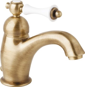 MARGOT-LSM1-01-N Смеситель для раковины с донным клапаном Исполнение: Хром, Ручки: Чёрная  MARGOT-LSM1-01-N Смеситель для раковины с донным клапаном Исполнение: Хром, Ручки: Чёрная