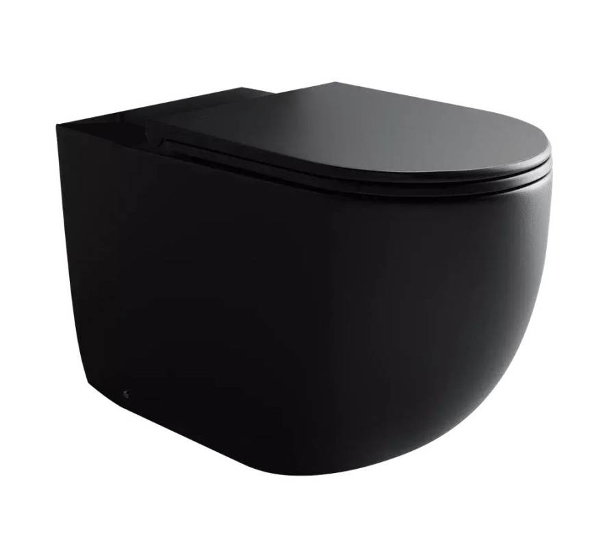 Напольная пристенная чаша унитаза METROPOL Rimless Напольная пристенная чаша унитаза METROPOL Rimless