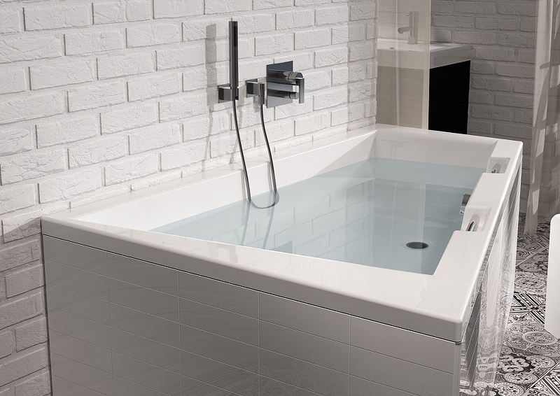 Акриловая ванна DOPPIO R Акриловая ванна DOPPIO R