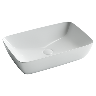 Умывальник чаша FORM накладная прямоугольная 580*380*145мм