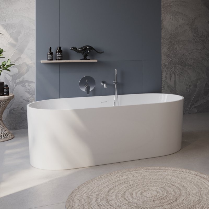 Акриловая ванна BELBAGNO BB705-1800-800 Акриловая ванна BELBAGNO BB705-1800-800