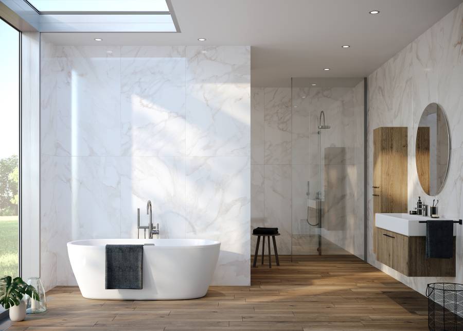 Керамогранит Calacatta Satin 80х160 Керамогранит Calacatta Satin 80х160