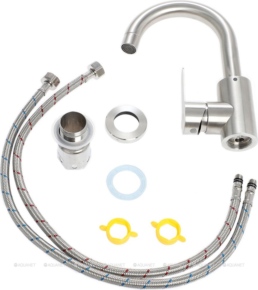 Смеситель для раковины Orange Steel M99-011ni никель Смеситель для раковины Orange Steel M99-011ni никель