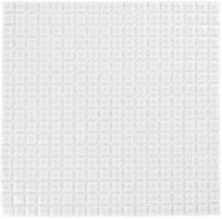 Мозаика стеклянная Super White (чип 4*15*15) 300*300(22шт.-1.98м2), м2 Мозаика стеклянная Super White (чип 4*15*15) 300*300(22шт.-1.98м2), м2