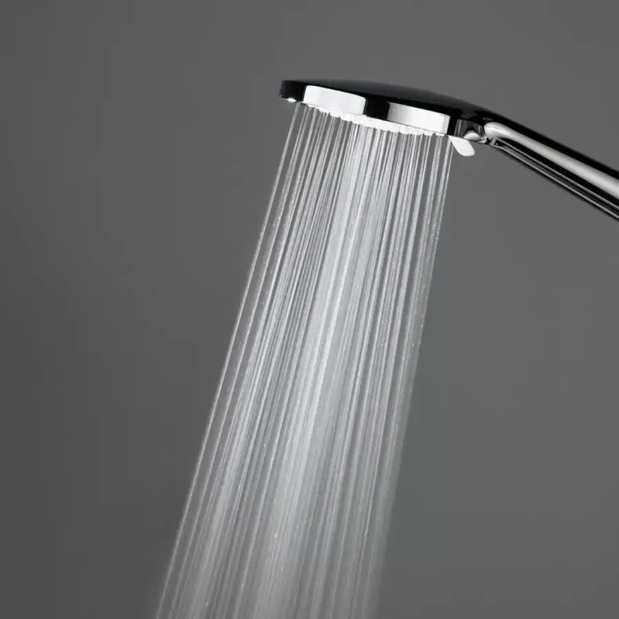 Душевая колонна круглая FONTE на 2 потока без смесителя, черный матовый Душевая колонна круглая FONTE на 2 потока без смесителя, черный матовый