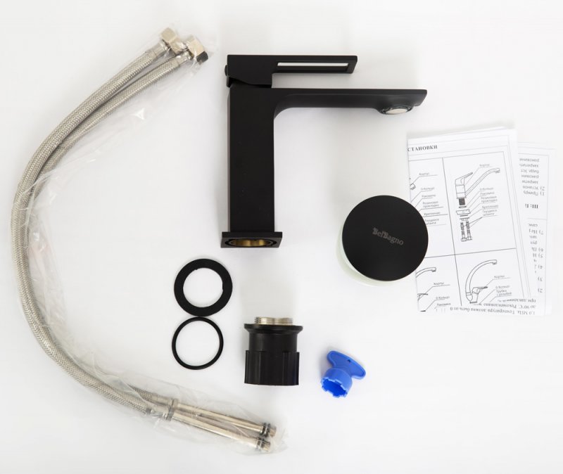 LUCE Смеситель для раковины без донного клапана, хром LUC-LVM-CRM LUCE Смеситель для раковины без донного клапана, хром LUC-LVM-CRM