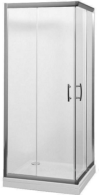 Душевой уголок Aquanet Alfa Cube NAA1142 100x100, прозрачное стекло Душевой уголок Aquanet Alfa Cube NAA1142 100x100, прозрачное стекло