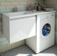 Тумба подвесная под умывальник Dallas Luxe 1200х482 1 ящик (ШхГхВ) 548х476х430