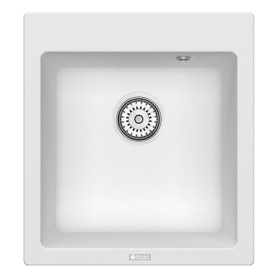 Мойка кухонная Point Моко 47 PN3006W, белый Мойка кухонная Point Моко 47 PN3006W, белый