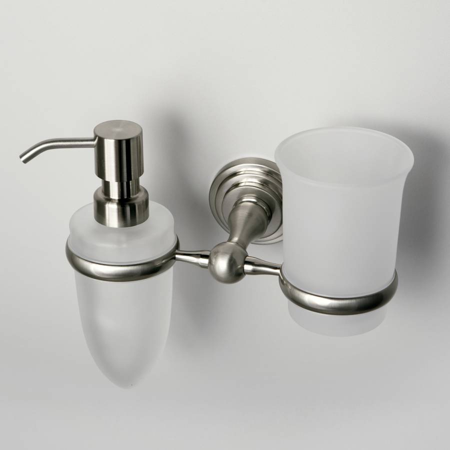 Ammer K-7089 Держатель стакана и дозатора Ammer K-7089 Держатель стакана и дозатора