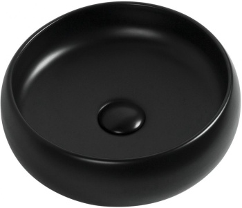 Раковина Aquanet Round-1-MB 36 черный матовый Раковина Aquanet Round-1-MB 36 черный матовый