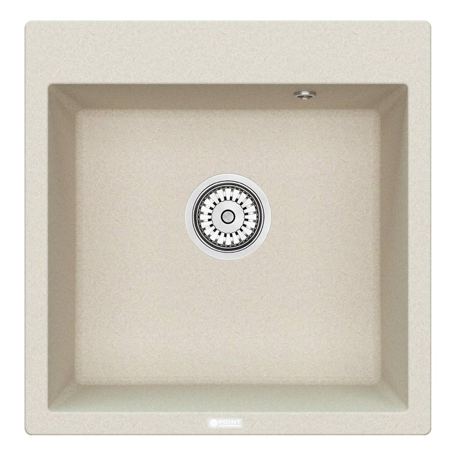 Мойка кухонная Point Арбель 51 PN3001BG, светло-бежевый Мойка кухонная Point Арбель 51 PN3001BG, светло-бежевый