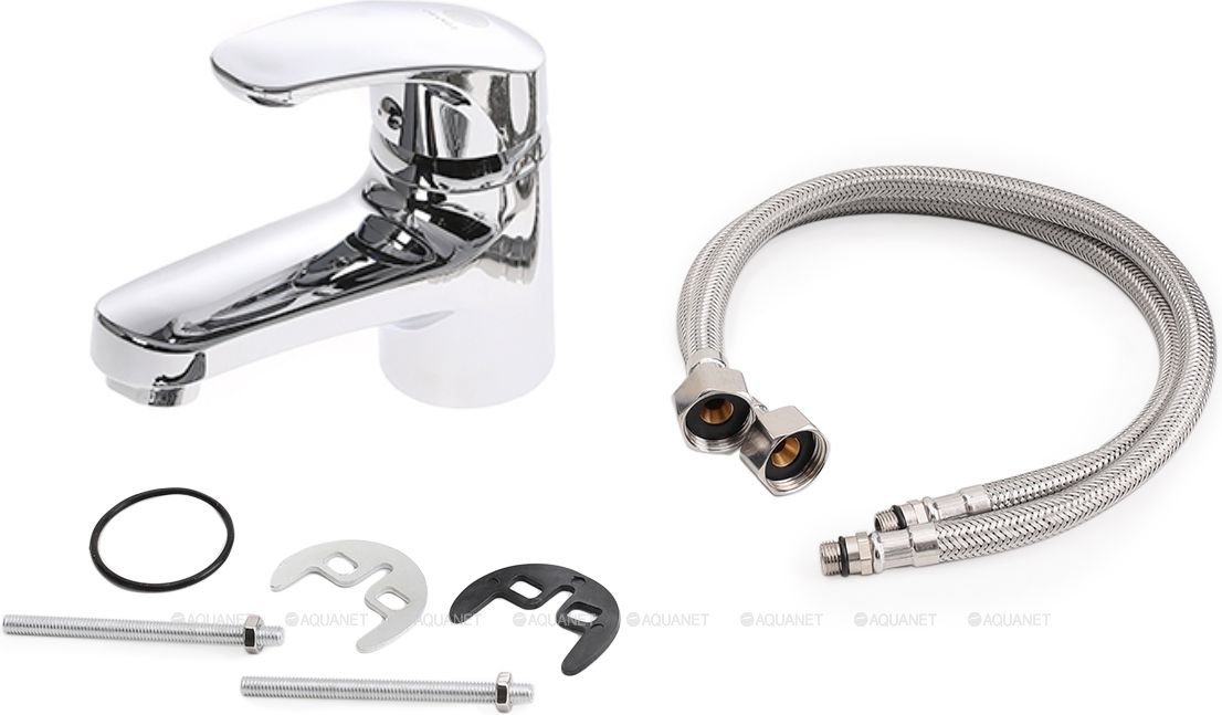 Смеситель для раковины OneLife P01-021cr полимерный Смеситель для раковины OneLife P01-021cr полимерный