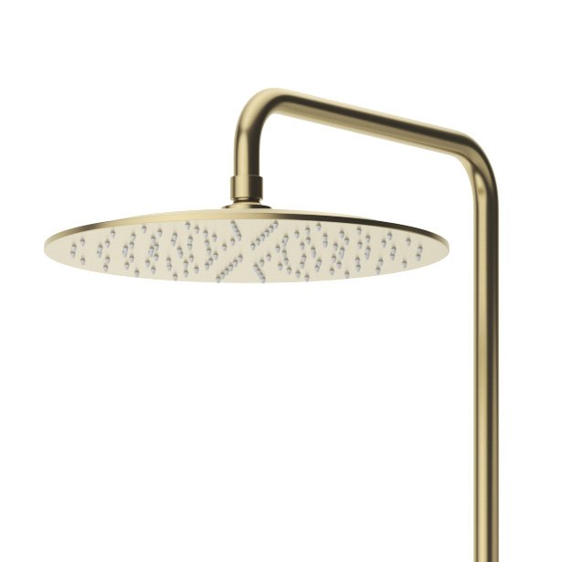 LEAF-CDA-25-L-MM Душевая стойка телескопическая, с верхним и ручным душем, верхний душ диаметр 250 мм , исполнение Morning Mist LEAF-CDA-25-L-MM Душевая стойка телескопическая, с верхним и ручным душем, верхний душ диаметр 250 мм , исполнение Morning Mist