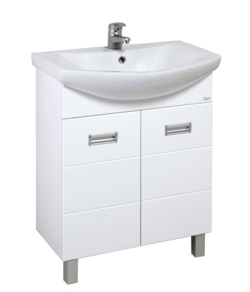 Тумба Onika Балтика 65 напольная, белая (ум. Балтика 65/ум. Элеганс 65)