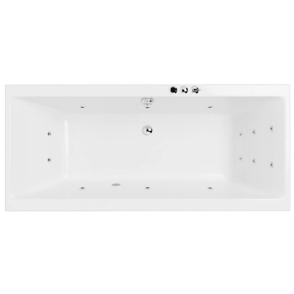 Ванна EXCELLENT Pryzmat 170x75 "SMART" (хром)