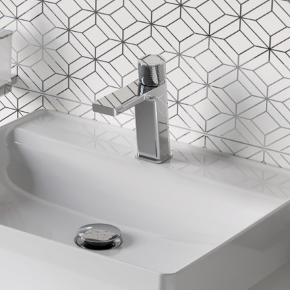 Смеситель для умывальника EXCELLENT Krotos AREX.8001CR (хром) Смеситель для умывальника EXCELLENT Krotos AREX.8001CR (хром)