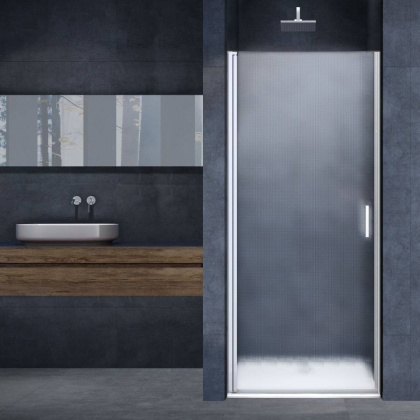 Душевая дверь Alpha VDP-3AL900MT , хром, стекло текстурное