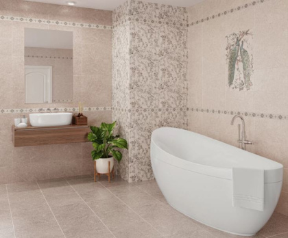 GT109VG Плитка облиц. Pavana Светло-беж. 50*25 узор 1_ 1 \74,25