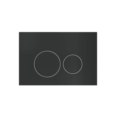 Клавиша смыва Creto Snap 1.4 для унитаза, черная матовая