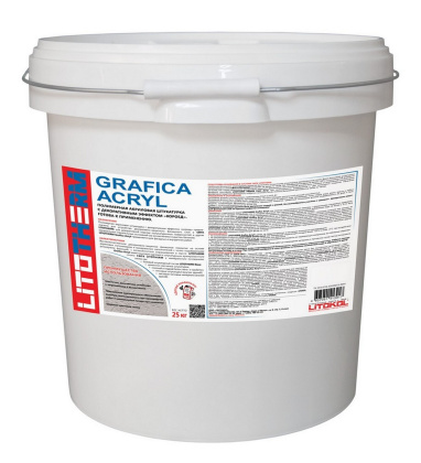 Клеевая смесь для фасадного утеплителя LITOTHERM GRAFICA ACRYL, 2,0 мм Клеевая смесь для фасадного утеплителя LITOTHERM GRAFICA ACRYL, 2,0 мм