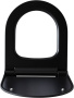 Крышка-сиденье для унитаза Allen Brau Priority 4.31004.31 черный матовый Крышка-сиденье для унитаза Allen Brau Priority 4.31004.31 черный матовый