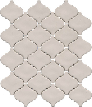 Арабески Марокко серый светлый матовый 26x30x0,7