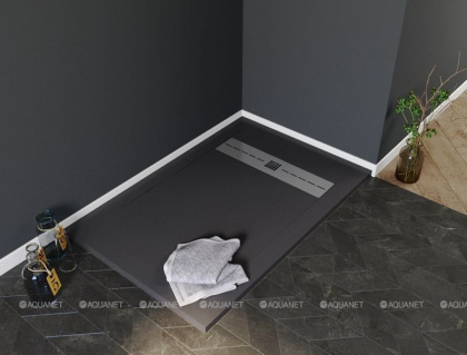 Душевой поддон Aquanet Delight 160х80 черный