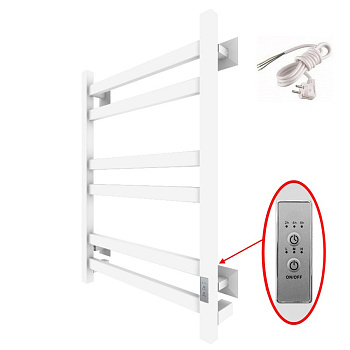 Полотенцесушитель Пэк сп 21 кв 60х40 белый ВГП Полотенцесушитель Пэк сп 21 кв 60х40 белый ВГП