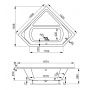 Акриловая ванна VAGNERPLAST CAVALLO CORNER 140x140