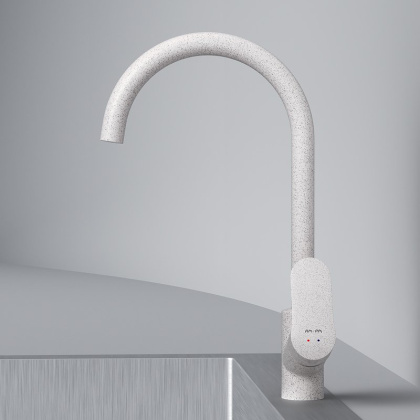 Смеситель Для кухни, Белый камень F8007133 Like