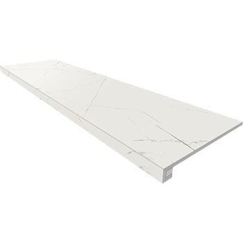 Комплект (Ступень MOG101 (33x120) полир. (прямоугол. бортик) без насечек + Подступенок (14,5x120)) Комплект (Ступень MOG101 (33x120) полир. (прямоугол. бортик) без насечек + Подступенок (14,5x120))