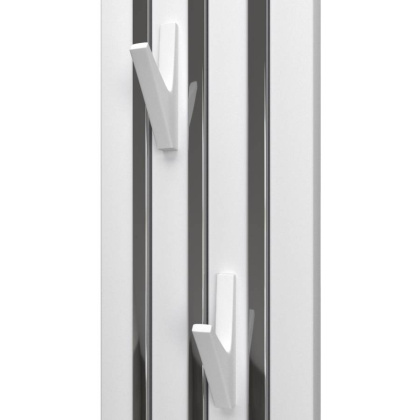 Полотенцесушитель электрический Point Пиано PN19722WC 150x1200 диммер слева, белый/хром Полотенцесушитель электрический Point Пиано PN19722WC 150x1200 диммер слева, белый/хром