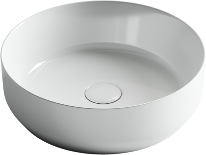 Умывальник чаша накладная круглая Element 390*390*120мм