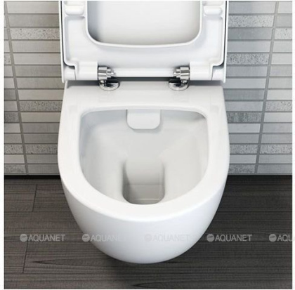 Унитаз подвесной Vitra Sento  безободковый (без сиденья)